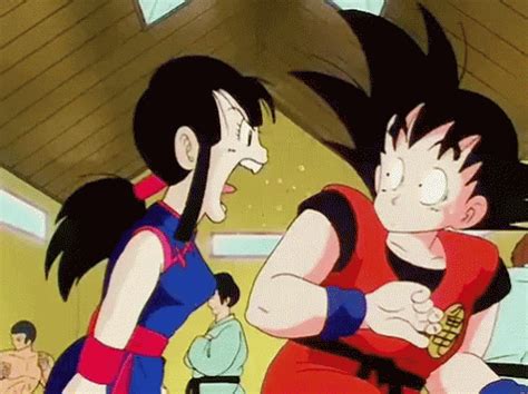 gif chichis|Chichi Goku gifs